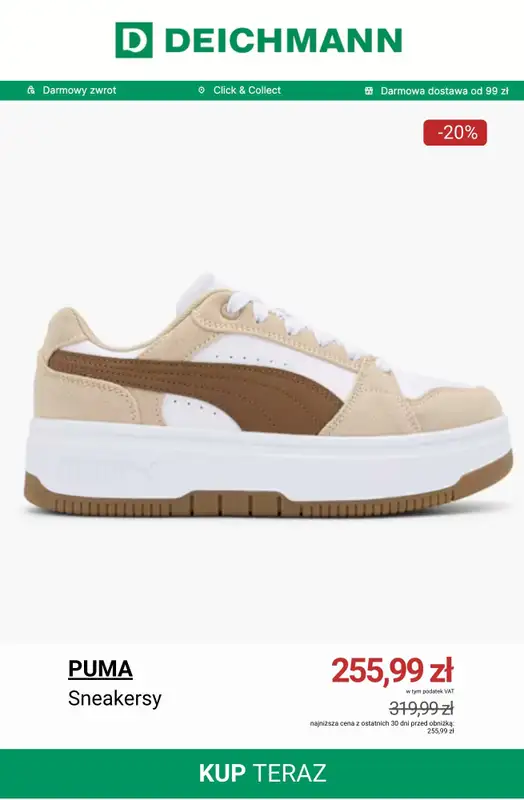 Deichmann - gazetka promocyjna Do -50% na setki produktów od czwartku 12.02  - strona 7