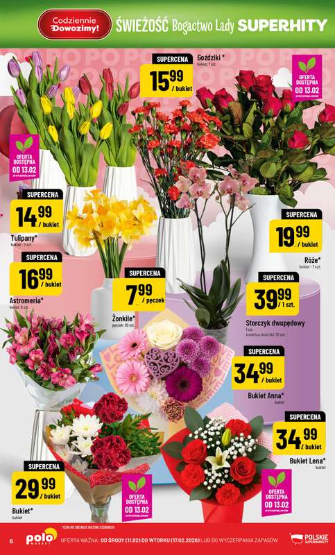 POLOmarket - gazetka promocyjna Gazetka od środy 11.02 do wtorku 17.02 - strona 6
