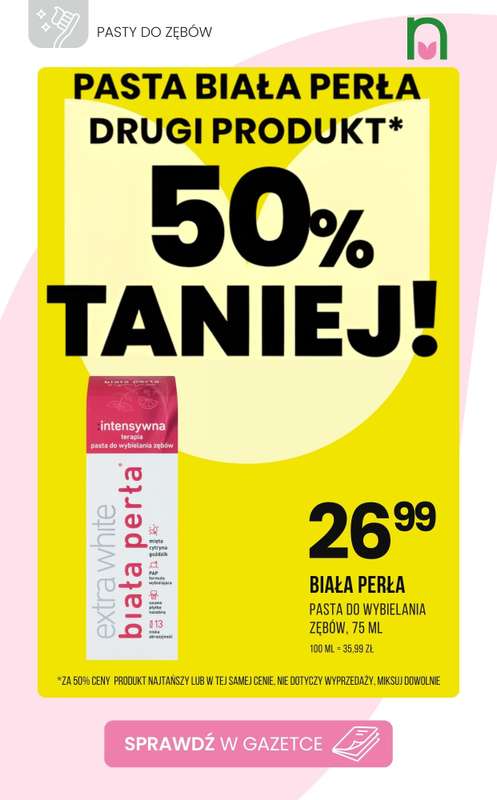 Drogerie Natura - gazetka promocyjna Pasty do zębów - sprawdź promocje! od czwartku 12.02 do niedzieli 15.02 - strona 3