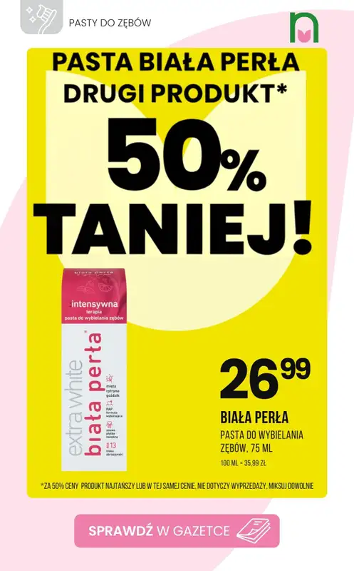 Drogerie Natura - gazetka promocyjna Pasty do zębów - sprawdź promocje! od czwartku 12.02 do niedzieli 15.02 - strona 3