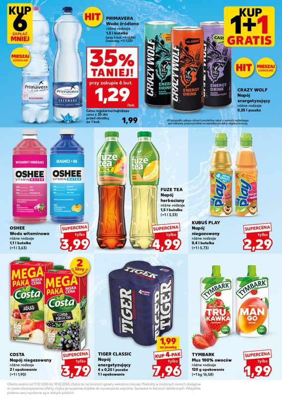 Kaufland - gazetka promocyjna Mocny Start od poniedziałku 16.02 do środy 18.02 - strona 23