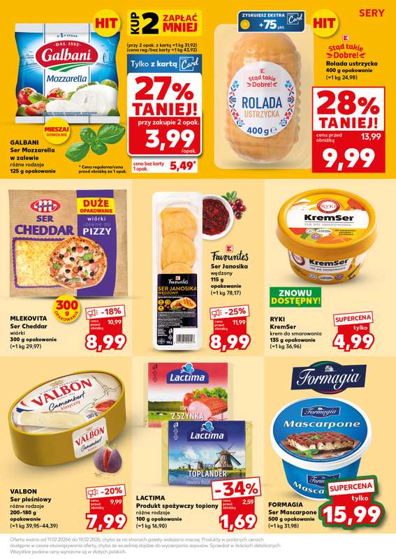 Kaufland - gazetka promocyjna Mocny Start od poniedziałku 16.02 do środy 18.02 - strona 21