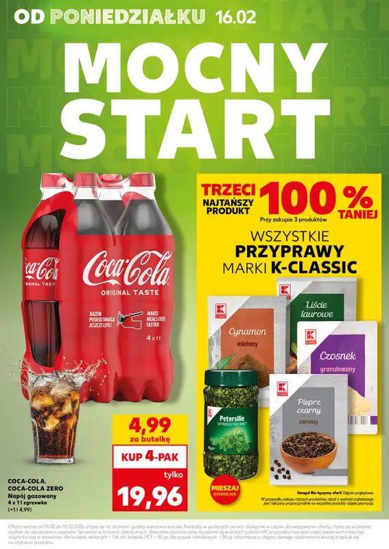 Kaufland - gazetka promocyjna Mocny Start od poniedziałku 16.02 do środy 18.02 - strona 5