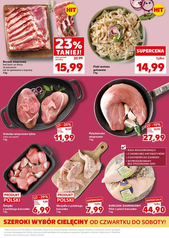 Kaufland - gazetka promocyjna Mocny Start od poniedziałku 16.02 do środy 18.02 - strona 13