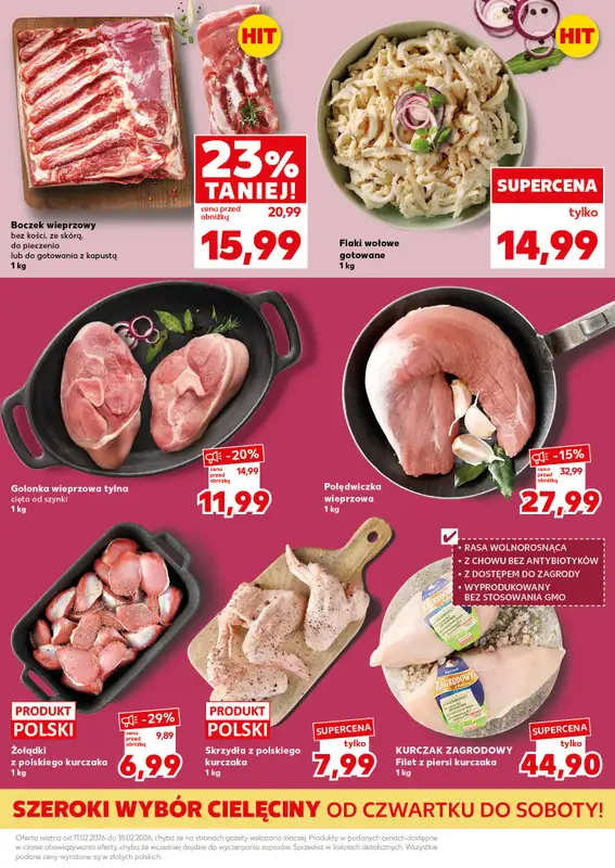 Kaufland - gazetka promocyjna Mocny Start od poniedziałku 16.02 do środy 18.02 - strona 13