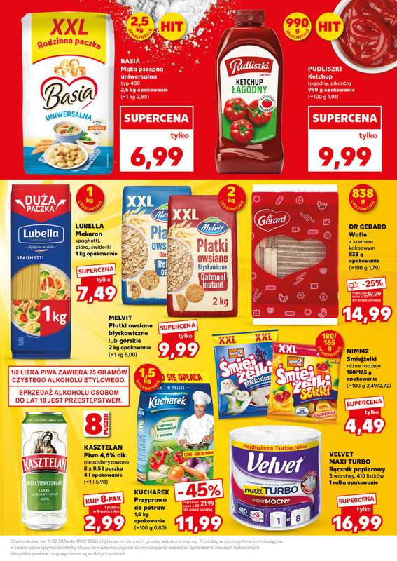 Kaufland - gazetka promocyjna Mocny Start od poniedziałku 16.02 do środy 18.02 - strona 9