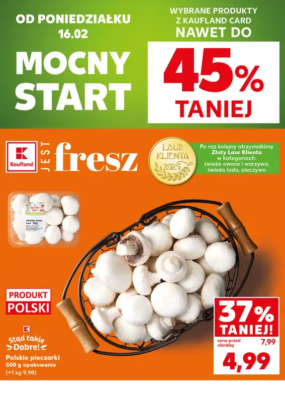 Kaufland - gazetka promocyjna Mocny Start od poniedziałku 16.02 do środy 18.02 - strona 2