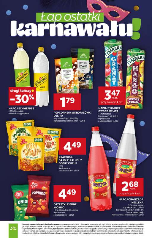 Stokrotka - gazetka promocyjna Gazetka Supermarket od poniedziałku od poniedziałku 16.02 do środy 18.02 - strona 6