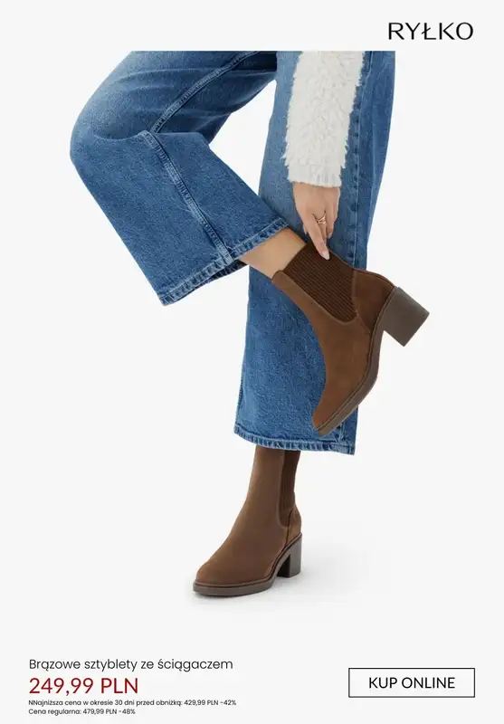 Ryłko - gazetka promocyjna Damskie botki - PROMOCJE od czwartku 12.02  - strona 9