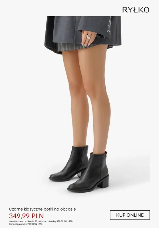 Ryłko - gazetka promocyjna Damskie botki - PROMOCJE od czwartku 12.02  - strona 10