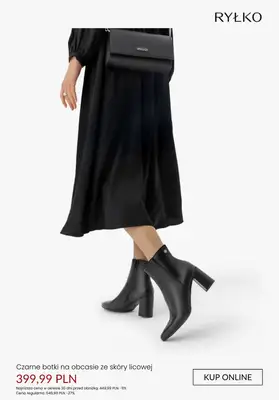 Ryłko - gazetka promocyjna Damskie botki - PROMOCJE od czwartku 12.02  - strona 8