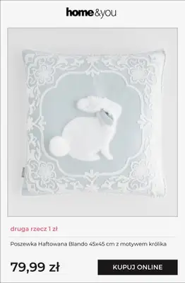 home&you - gazetka promocyjna Druga rzecz 1 zł od czwartku 12.02 do poniedziałku 16.02 - strona 8