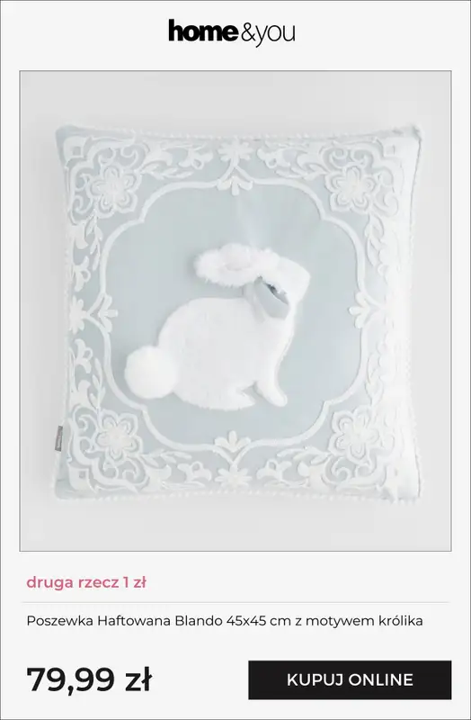 home&you - gazetka promocyjna Druga rzecz 1 zł od czwartku 12.02 do poniedziałku 16.02 - strona 8