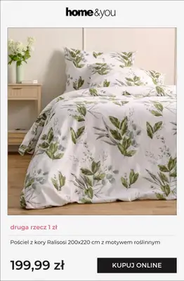 home&you - gazetka promocyjna Druga rzecz 1 zł od czwartku 12.02 do poniedziałku 16.02 - strona 4
