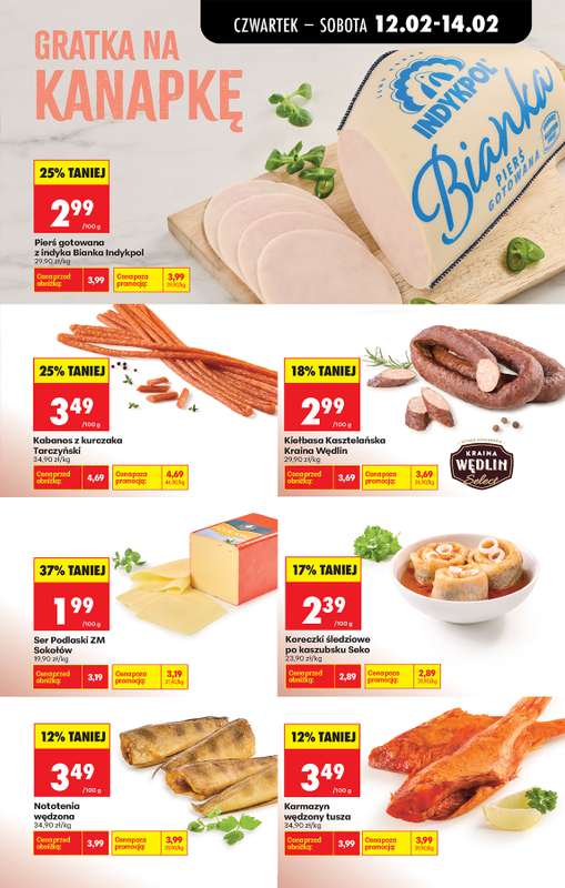 Biedronka - gazetka promocyjna Od czwartku, Z ladą tradycyjną od czwartku 12.02 do środy 18.02 - strona 41