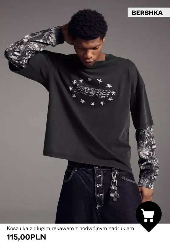 Bershka - gazetka promocyjna NOWOŚCI męskie od czwartku 12.02  - strona 9