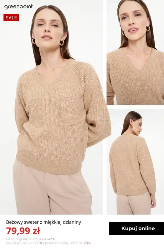 Greenpoint - gazetka promocyjna Kolor alert: creamy beige od czwartku 12.02  - strona 5