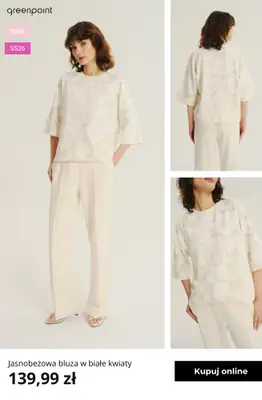 Greenpoint - gazetka promocyjna Kolor alert: creamy beige od czwartku 12.02  - strona 11