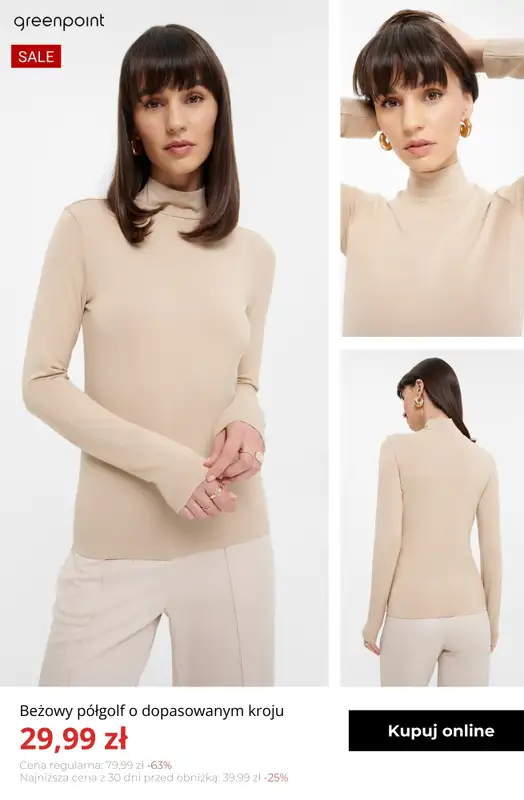 Greenpoint - gazetka promocyjna Kolor alert: creamy beige od czwartku 12.02  - strona 3