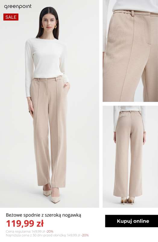 Greenpoint - gazetka promocyjna Kolor alert: creamy beige od czwartku 12.02  - strona 4