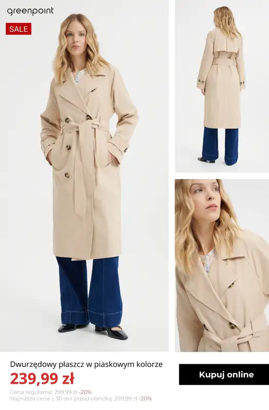 Greenpoint - gazetka promocyjna Kolor alert: creamy beige od czwartku 12.02  - strona 9