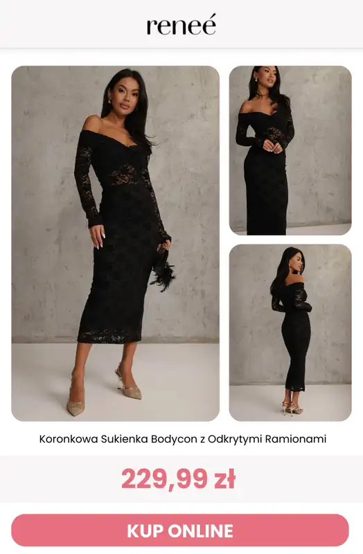 Renee - gazetka promocyjna Czarne sukienki od czwartku 12.02 do czwartku 19.02 - strona 8