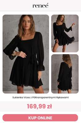 Renee - gazetka promocyjna Czarne sukienki od czwartku 12.02 do czwartku 19.02 - strona 9