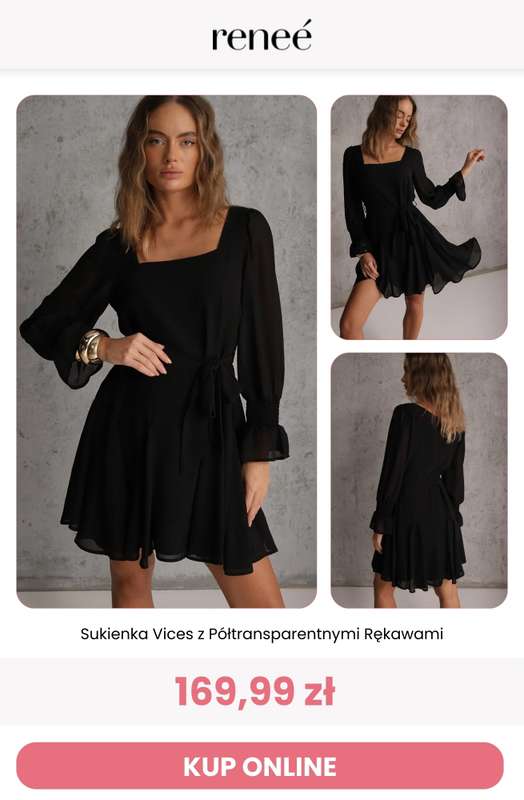 Renee - gazetka promocyjna Czarne sukienki od czwartku 12.02 do czwartku 19.02 - strona 9