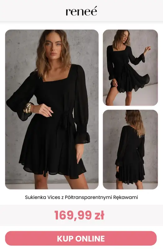 Renee - gazetka promocyjna Czarne sukienki od czwartku 12.02 do czwartku 19.02 - strona 9