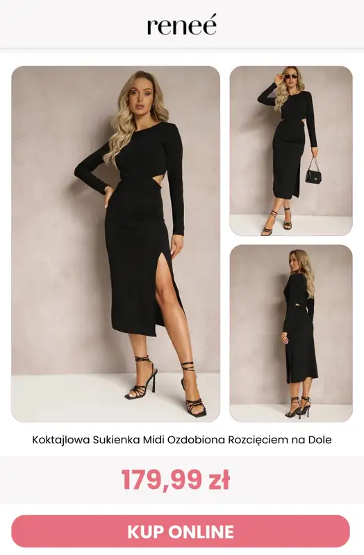 Renee - gazetka promocyjna Czarne sukienki od czwartku 12.02 do czwartku 19.02 - strona 10