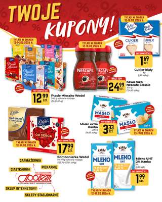 Społem Częstochowa - gazetka promocyjna Plakaty promocyjne od czwartku 12.02 do środy 18.02 - strona 2