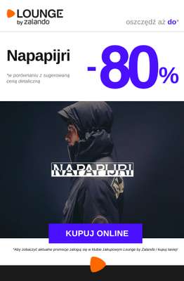Lounge by Zalando - gazetka promocyjna Do -80% Napapijri od czwartku 12.02 do niedzieli 15.02