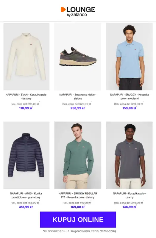 Lounge by Zalando - gazetka promocyjna Do -80% Napapijri od czwartku 12.02 do niedzieli 15.02 - strona 10