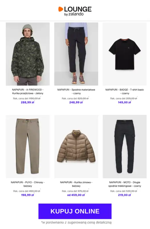 Lounge by Zalando - gazetka promocyjna Do -80% Napapijri od czwartku 12.02 do niedzieli 15.02 - strona 4