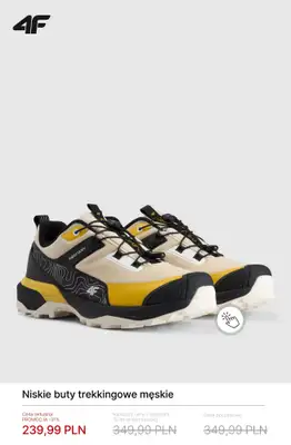 4F - gazetka promocyjna Trekking do -50% – ubierz się na szlak! od czwartku 12.02  - strona 10