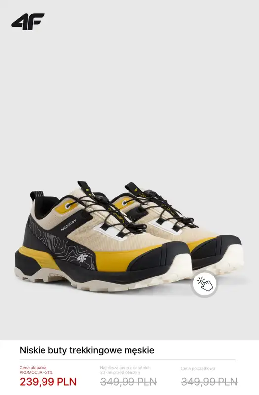 4F - gazetka promocyjna Trekking do -50% – ubierz się na szlak! od czwartku 12.02  - strona 10