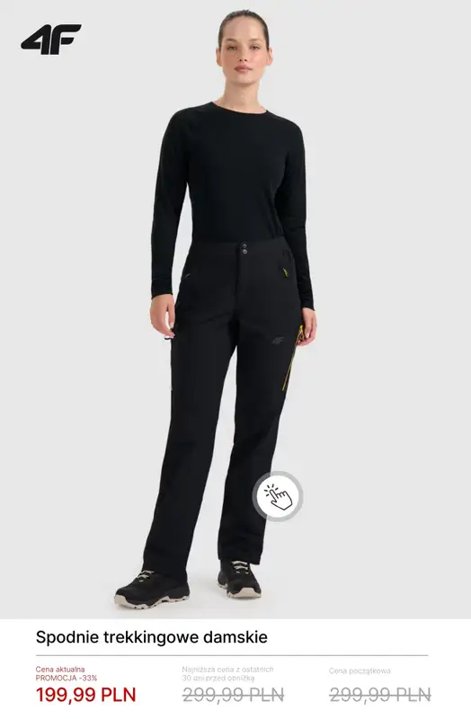 4F - gazetka promocyjna Trekking do -50% – ubierz się na szlak! od czwartku 12.02  - strona 5