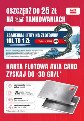 AVIA Stacje Paliw - gazetka promocyjna Sprawdź oferty! od piątku 13.02 do soboty 28.02 - strona 3