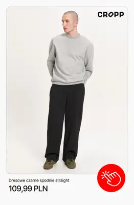 Cropp - gazetka promocyjna Ubrania basic męskie od czwartku 12.02  - strona 9