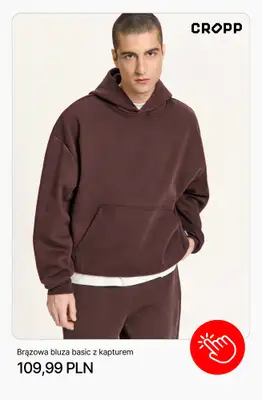 Cropp - gazetka promocyjna Ubrania basic męskie od czwartku 12.02  - strona 5