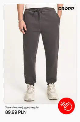 Cropp - gazetka promocyjna Ubrania basic męskie od czwartku 12.02  - strona 3