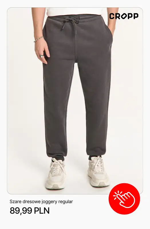 Cropp - gazetka promocyjna Ubrania basic męskie od czwartku 12.02  - strona 3