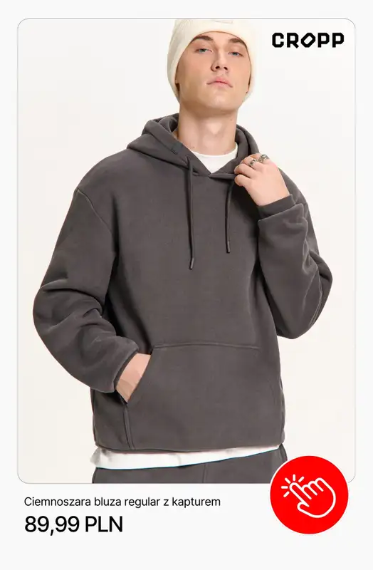 Cropp - gazetka promocyjna Ubrania basic męskie od czwartku 12.02  - strona 2