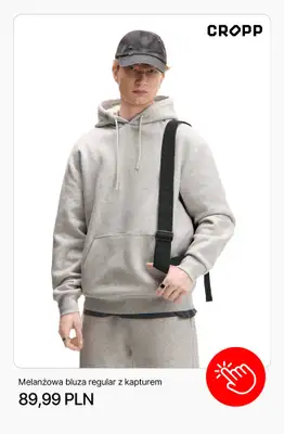 Cropp - gazetka promocyjna Ubrania basic męskie od czwartku 12.02  - strona 10