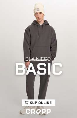 Cropp - gazetka promocyjna Ubrania basic męskie od czwartku 12.02 