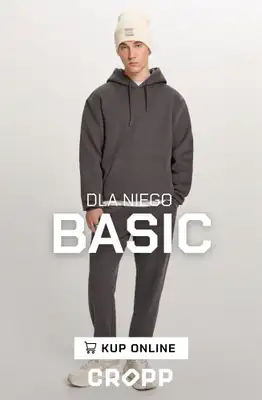 Cropp - gazetka promocyjna Ubrania basic męskie od czwartku 12.02 