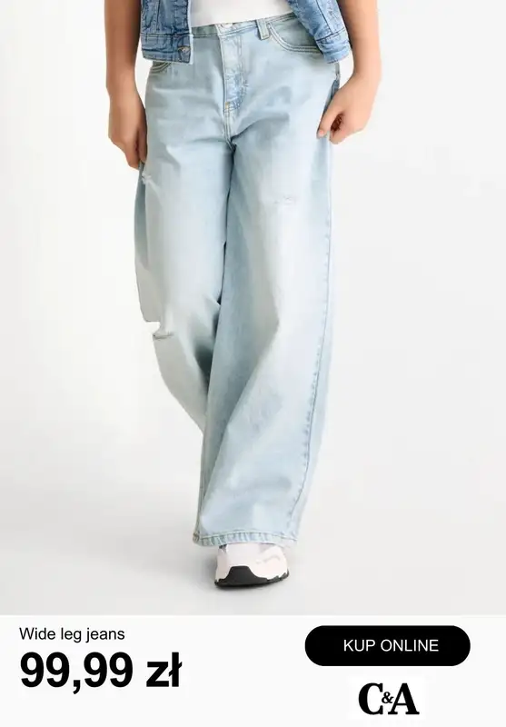 C&A - gazetka promocyjna Odzież jeansowa dla dzieci od 49,99 zł od czwartku 12.02  - strona 12