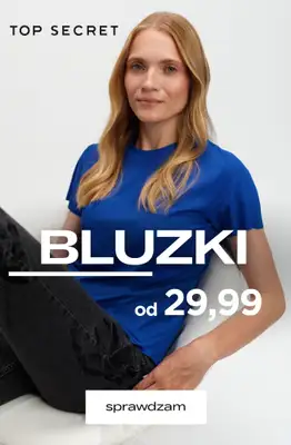 Top Secret - gazetka promocyjna Bluzki już od 29,99 zł od czwartku 12.02 do wtorku 24.02