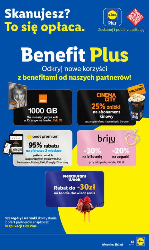 Lidl - gazetka promocyjna Oferta od czwartku od czwartku 12.02 do soboty 14.02 - strona 65