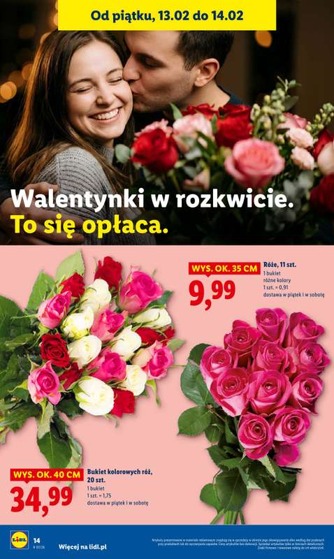 Lidl - gazetka promocyjna Oferta od czwartku od czwartku 12.02 do soboty 14.02 - strona 14